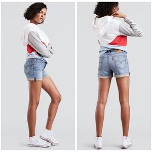Levi's Wedgie Shorts (Blue Spice)
